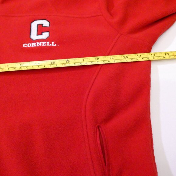 Columbia x Cornell University Red Fleece Jacket XL – Full Zip - Picture 6 of 10